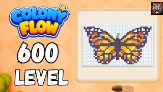Colony flow Level 600 Walkthrough Solution
