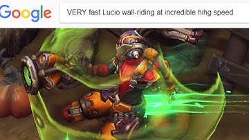 VERY fast Lucio wallriding at incredible hihg speed