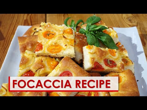 Focaccia Taste of Italy – Bruno Albouze. 