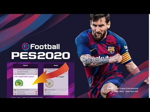 باتش دورى أبطال أفريقيا Pes 2020 باتش دورى أبطال أفريقيا Pes 2020