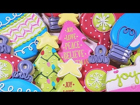 how-to-decorate-christmas-tree-&-ornament-cookies---six-designs!