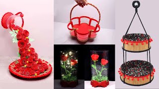 4 Creative ideas using plastic bottle | Waste materials craft ideas easy ! Best out of waste