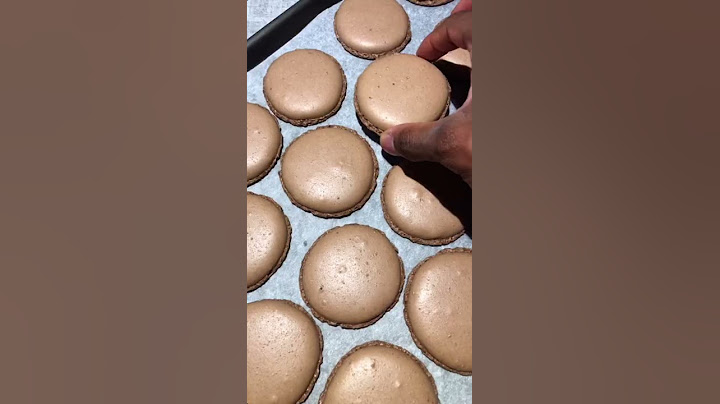 Recette Macarons FACILE