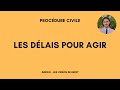 Les Délais Pour Agir Définition Prescription Et Forclusion Les Délais Pour Agir Définition Prescription Et Forclusion