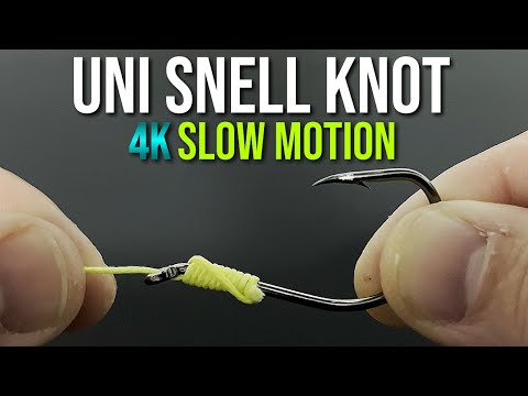 How to Tie a UNI SNELL KNOT!, Knot Easy! Series