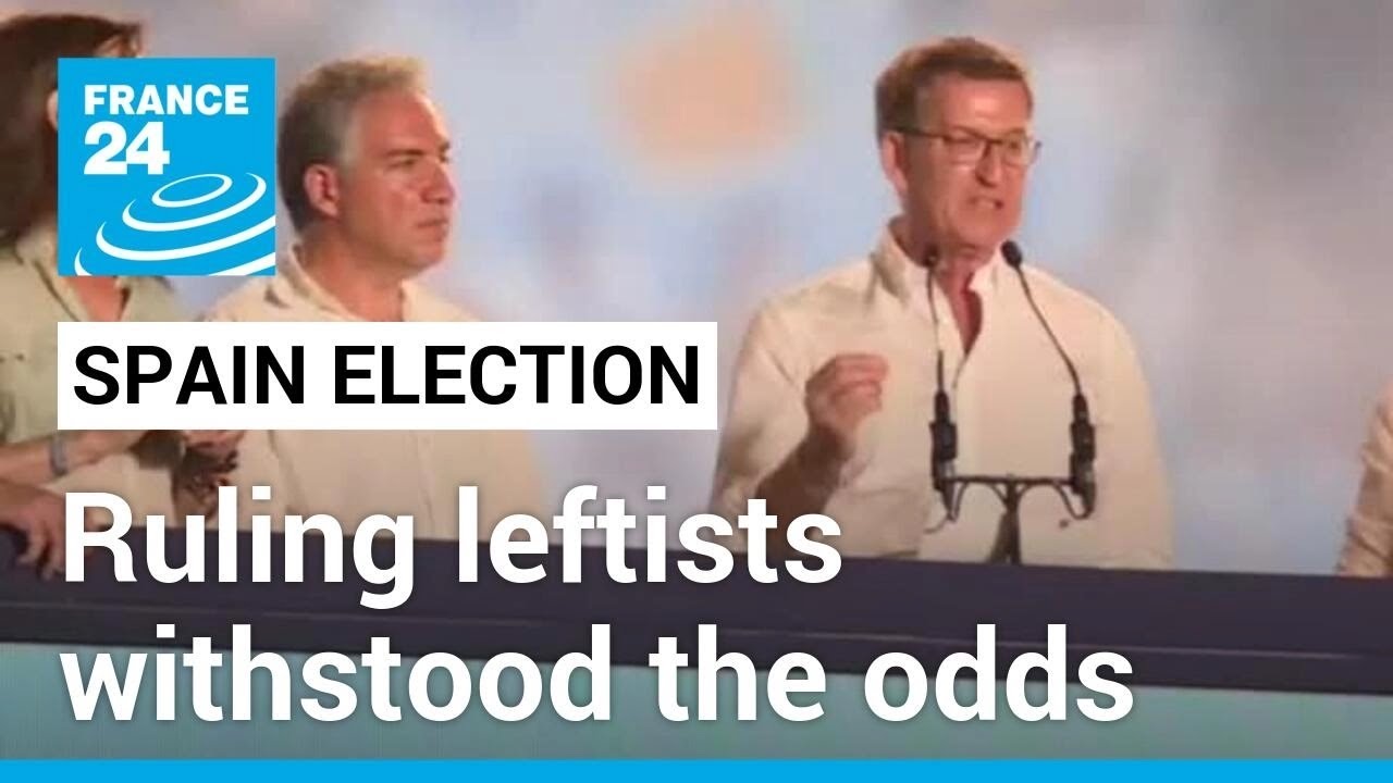 Spain election: Ruling leftists withstood the odds, far right lost 19 seats • FRANCE 24 English