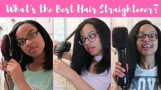 Which Hair Straightener is the Best? | Hair Straightening Brush vs Steam Brush vs Blow Dryer Brush