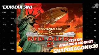 Red Alert 2 - Exagear Android Emulator Snapdragon 636