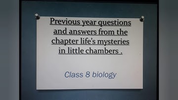 previous year questions and answers from life