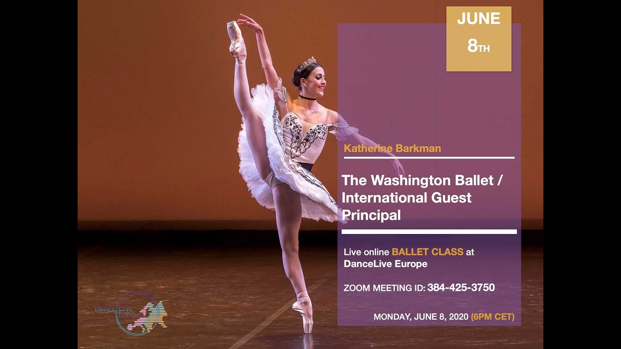 Ballet Class With Katherine Barkman YouTube