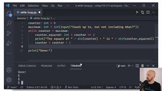 Python 101 Tutorial - while Loop Statements - Writing simple loops and avoiding infinite loops.