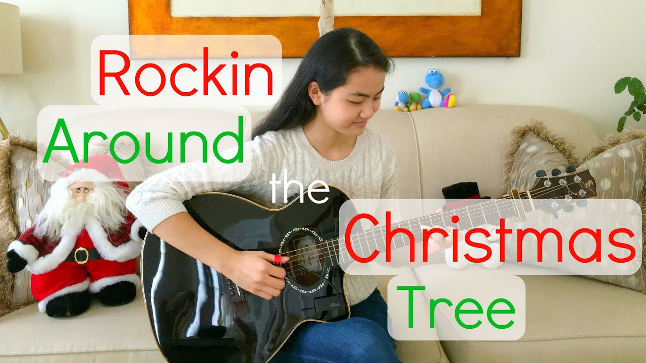 Rockin' Around the Christmas Tree by Brenda Lee Fingerstyle Guitar