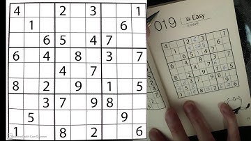 Simple sudoku 9x9 solved