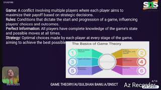 Game theory part 1