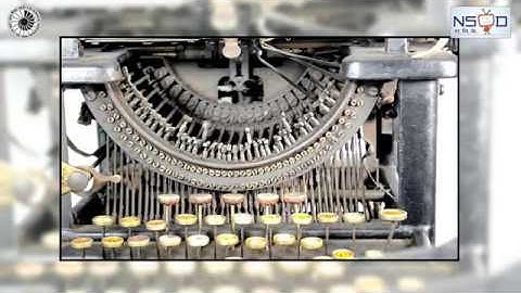 Typewriters : Science Awareness