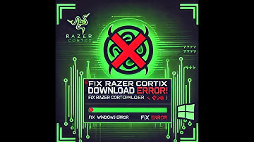 How to fix the Razer Cortex White file error while download from the razer cortex installer file.