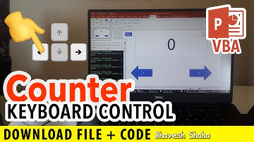 Points Counter in PowerPoint VBA using Arrow Keys [PPT VBA Tutorial]