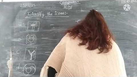 computer r.w2 identify the icon