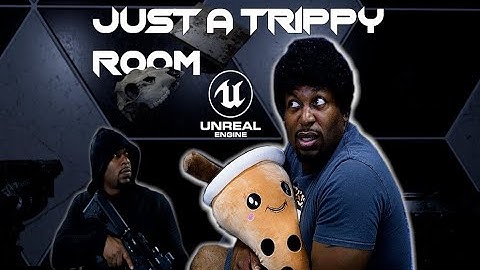 Trippy Room - Unreal Engine | Green Screen