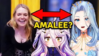 Henya finally meets IRL AmaLee on-stream..