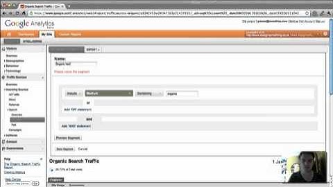 Advanced Segments in Google Analytics