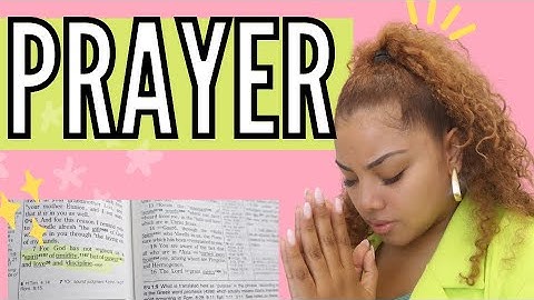 PRAYER BEFORE YOUR Fast | Esther Fast