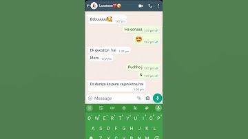 Nibbi Nibba chatting 🤩❤️🥳