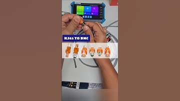 BNC to RJ45 Adapter: Connect, Test, Troubleshoot. #Adapter #Network #Tester #Cable #Troubleshooting