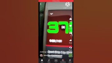 Challenge countdown from 38