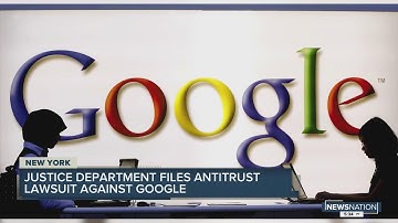 Justice Department files antitrust lawsuit against Google