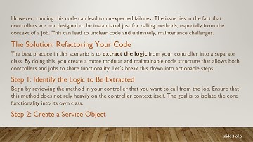 How to Properly Access Controller Methods in Rails Active Job