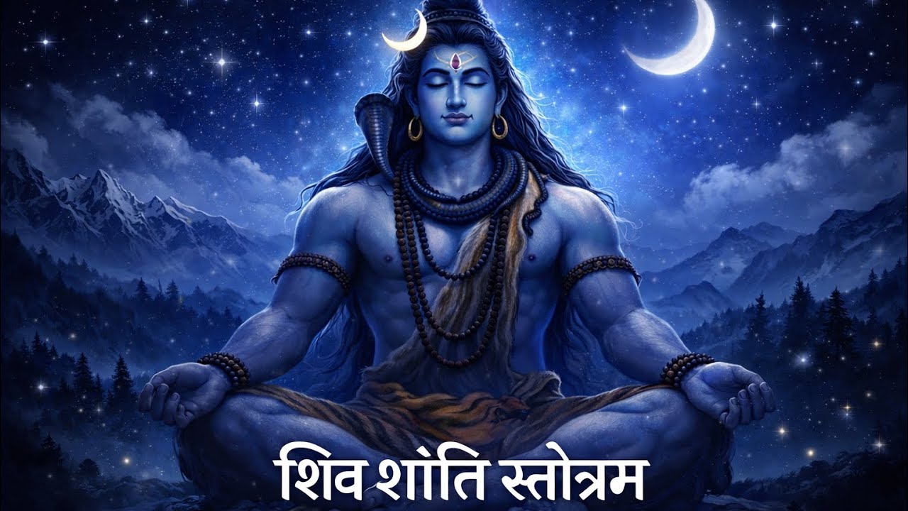 सुबह-शाम सुनें | शिव शांति स्तोत्रम् | Deep Peace & Positivity