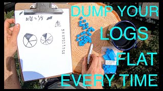 WORLDS OKAYEST LOG DROPPING TUTORIAL! How to drop logs out of a tree and land them flat every time!
