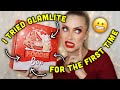 I tried GlamLite for the FIRST time ... My thoughts &amp; Foodie Box Holiday Edition REVIEW 😬