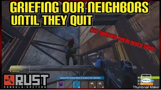 Griefing A Duo In Rust