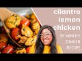 Low Carb Cilantro Lemon Chicken Recipe | Blood Sugar Friendly | The Hangry Woman