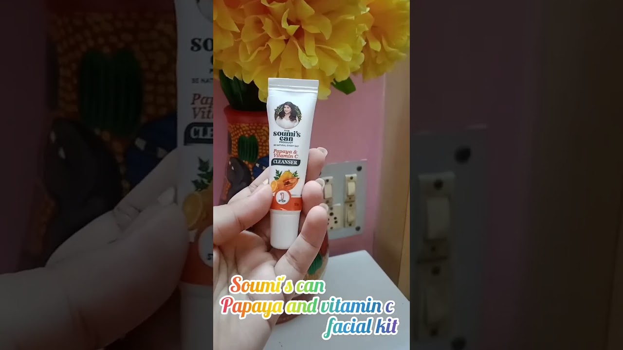 affordable facial kit under 150 Soumi's can facial kit 