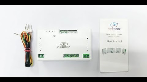 Netstar Smart Switch WiFi Retrofit Module (6 Switch) - Installation & Configuration