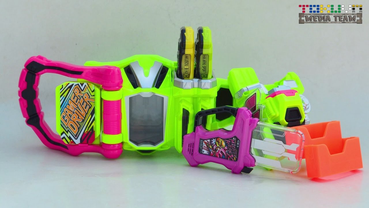 TMT][268] Review DX Gamer Driver & Kimewaza Slot Holder! Kamen