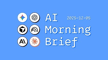 宇宙最强AI炸裂上线，OpenAI哭了，Google 上线 Gemini 3 Deep Think【AI早报 2025-12-05】