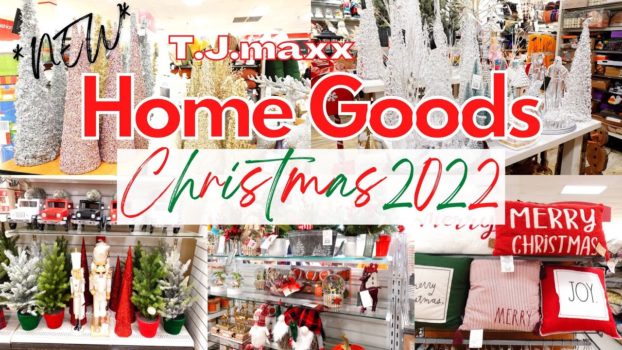 TJMAXX/ HOME GOODS CHRISTMAS 2022 CHRISTMAS DECOR SHOPPING