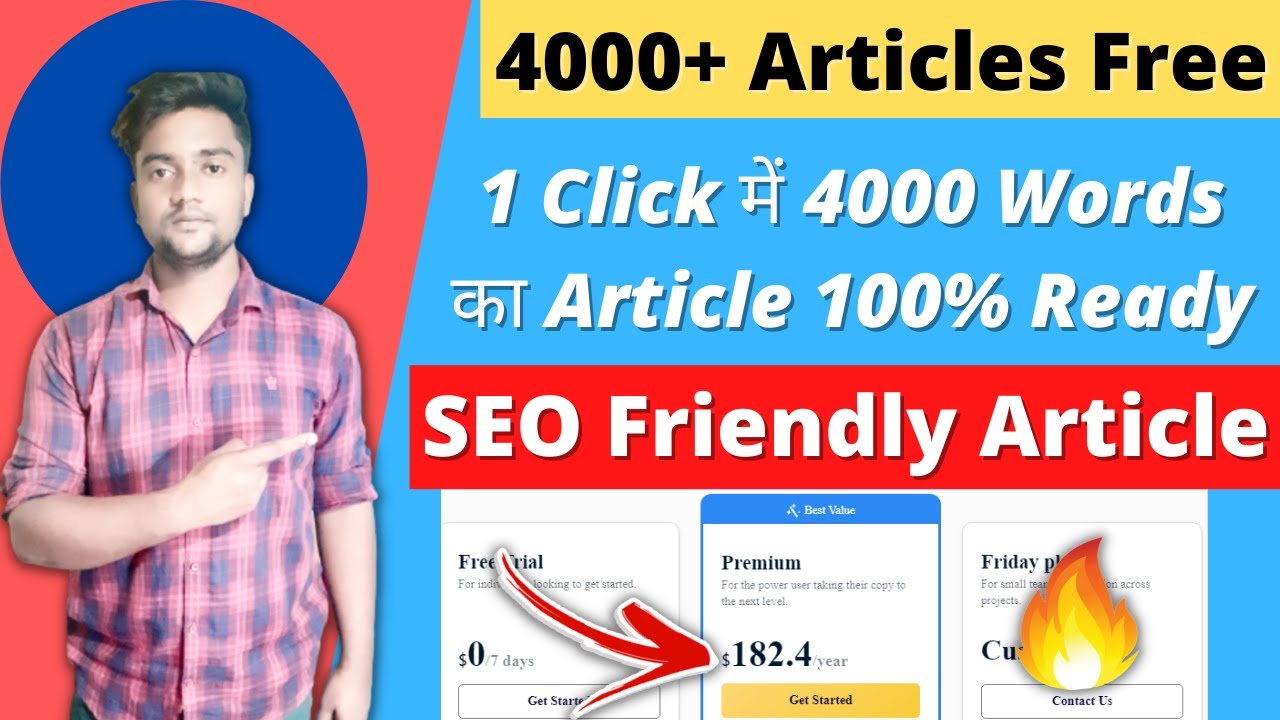 👌👍 Best SEO Friendly Ai Based Article Generator Tool For Free Best