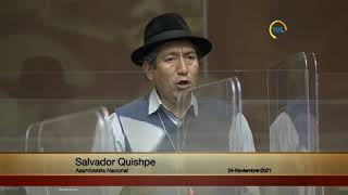 Asambleísta Salvador Quishpe - Sesión 743 - #LeyDesarrolloEconómico