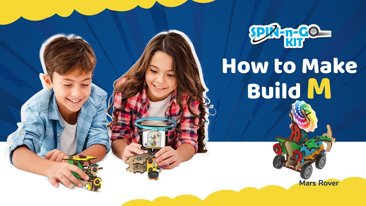 SMARTIVITY | Spin ‘n' Go Kit | How to Make | Build M: Mars Rover - YouTube