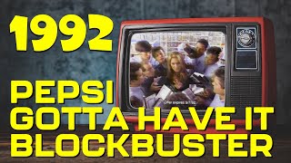Pepsi Gotta Have It Card at Blockbuster Video TV Commercial with Cindy Crawford - July 1992 screenshot 5