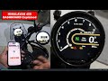Himalayan 450 tripper dash  color display explained
