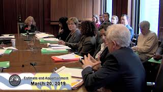 Board of Estimate & Apportionment, March 20, 2019