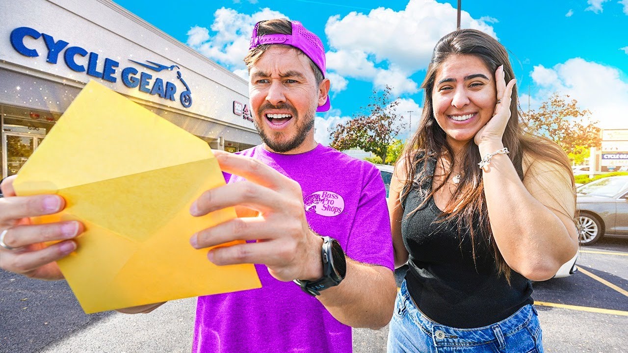 SURPREENDI MEU NOIVO COM O MAIOR SONHO DA VIDA DELE! 😍