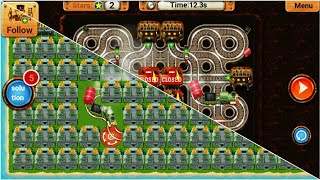 Rail Maze 2 Unstoppable Gameplay - Train Puzzle Game - Android Gameplay #169 screenshot 5