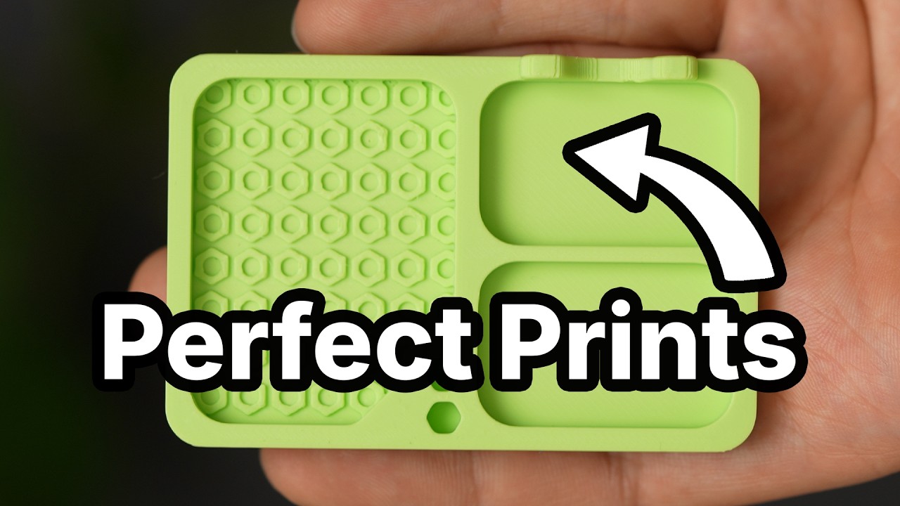 Эта настройка обеспечивает идеально гладкую поверхность при 3D-печати.